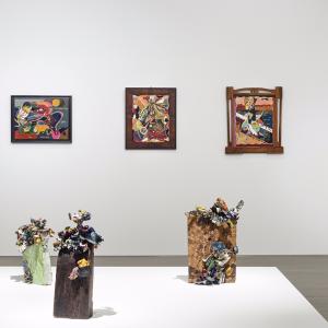Vista de la exposición en Sokyo Atsumi Gallery, Tokyo, Japón, 2021.