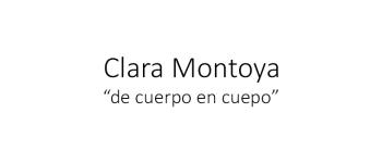 Clara Montoya 